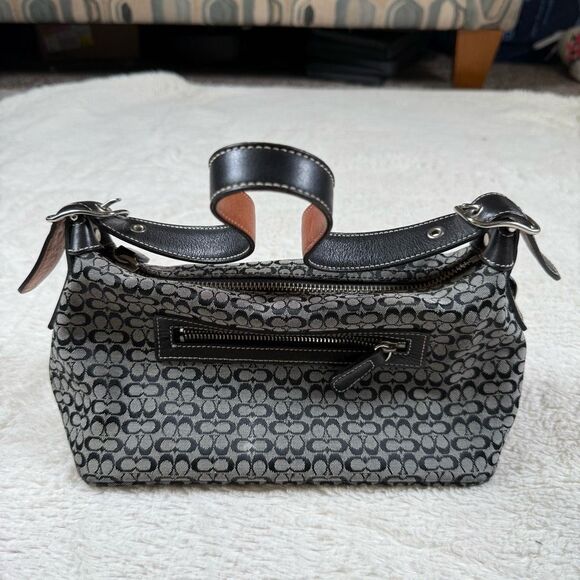 Coach Handbags - Vintage Y2K Coach Mini Hand A32-6332 Monogram Demi Bag Purse